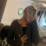 Wild Fable Green Button Up Sweater  Photo 1