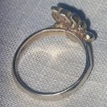 Bear Claw Turquoise & Sterling Silver Ring size 7.75 Blue Photo 4