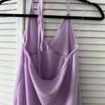 Terrycloth Lavender Halter Cover Dress Purple Photo 2