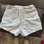 American Eagle  Outfitters High Waist Striped Shorts - White and Black Photo 3
