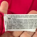 Mango MNG  Pink Crewneck Lightweight Sweater Viscose Cashmere Blend Size‎ M NWT Photo 3