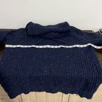 Aerie  Sweater with Hood Blue Size Small Photo 7