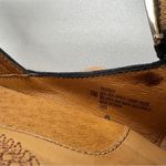 Sofft Black Red Suede Leather Peep Toe Mary Jane Heels Womens 7 Retro Classic Photo 9