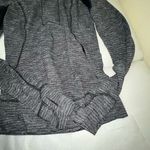 Lululemon  Think Fast Pullover Coco Pique Black / Black size 6 women’s sportswear Photo 7