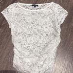 Dynamite  Lace Top with ruched sides  Photo 0