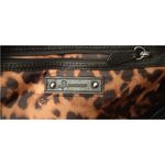 B Makowsky B Mackowsky Black Leather Tote/Shoulder Bag Silver Hardware Pockets Charm LN Photo 5