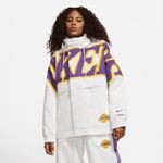 Nike NWT  X AMBUSH LAKERS WHITE PURPLE PUFF JACKET Photo 2