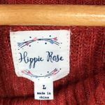Hippie Rose  - Fleetwood Red Cowl Cozy Pullover - L Photo 6