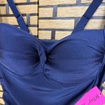 Betsey Johnson Betsy Johnson Navy‎ One Piece Swimsuit Size 1X Photo 3