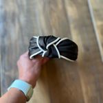Anthropologie  Black and Cream Knotted Headband Photo 1