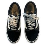 Vans Black and White Old Skool Sneakers Photo 7