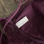 Victoria's Secret Victoria’s Secret maroon lace bralette Photo 1