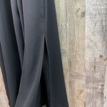 Monteau Size 3X Black Short Sleeve Cold Shoulder Wide Leg Jumpsuit 18” Leg Slit Photo 7