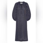 Daughters Of India Poet Maxi Dress In Sapphire Blue Size L Photo 3