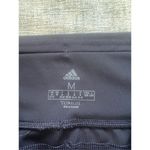 Adidas  Blue Color Block Climalite Athletic Leggings w Mesh Side Pocket Medium Photo 2