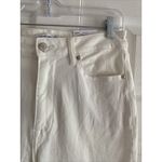 Elizabeth and James  Womens 10‎ White High Rise Flare Denim Jeans NEW Photo 1