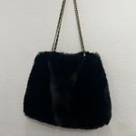 Faux Fur Tote Shoulder Bags For Women New Winter... Black Photo 1