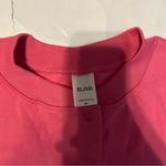 Blair  Women's 2XL Snap Button Cardigan Pink Plain Barbiecore  Office Fall Casual Photo 1