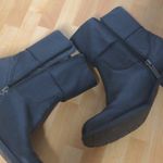 Harley Davidson Sadie D84068 Boots Black Side Zip Harness Women Shoes Size 8.5 Photo 3