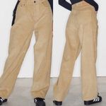 Motel Rocks  Beige Corduroy tan wide leg pants, size S casual high rise cottage Photo 1