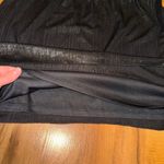 Wildfox women’s black shimmer skirt size large NWT concert, going out Photo 2