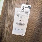 ZARA NWT  Corest Style Checkered Crop Top S Photo 3