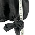 CeCe  Off Shoulder Blouse Womens S Black Tiered Balloon Sleeve Boho Chic Romantic Photo 8