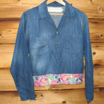 Jen's Pirate Booty Jen’s Pirate Booty Chambray Top Shacket Photo 0