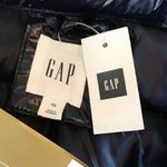 Gap Faux Fur Puffer Vest Jacket Navy Blue Cozy Primaloft Down Alternative XS new Photo 12