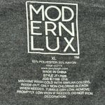 Modern Lux  Charcoal Tee with Positive Message Photo 1