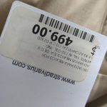 Stradivarius  cream button down dress size large Photo 4