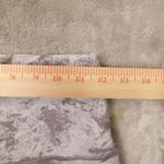 Lululemon Wunder Under Fold Down High-Rise Crop Scalloped Gray Womens size 6 Photo 7