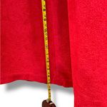 Vintage Serenity Robe Housecoat Med Burgundy Soft Velour 1/2 Zip Red Photo 3