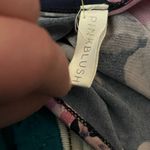 Pinkblush Surplice Dress Tie Belt Floral Navy XL Maternity Photo 2