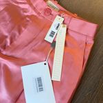 NWT PINK LAPOINTE SATIN WIDE LEG SILK PANTS Size 0 Photo 5