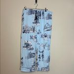 KATIE KIME APRÈS SKI TOILE PAJAMA PANTS SET‎ Size 2X Blue Photo 6