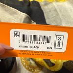 Kurt Geiger  Black and Gold Chain Scarf Photo 6