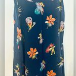 Madewell ATRIUM MIDI SKIRT BIRD OF PARADISE TROPICAL FLORAL NIGHTFALL BLUE 10 Photo 2