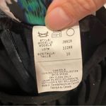 Cute vintage 90’s black metallic stripe lace camisole suit top luxury suit Photo 4