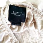 Deletta  Tan Pink Open Back Halter Sleeveless Tank Top Size XS Photo 4