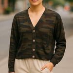 Sanctuary NWT Camo Daytripper Cardigan Sweater by ~ Women's MEDIUM Photo 0