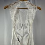 Lulus  Romance Language Backless Lace Dress in‎ White Size Small Photo 7