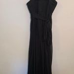 Trixxi Sleeveless Maxi Prom Dress Black Beaded Photo 5