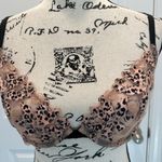 Victoria's Secret Elegant Victoria’s Secret Low Cut Demi Bra in Black and Tan Photo 2