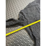 Eileen Fisher  Jacket‎ Womens S Linen Cross Hatch Black/Charcoal Button-Down J100 Photo 9