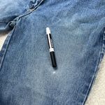 Vintage Y2K B U M Equipment Wide Leg‎ Jeans Womens 12 Blue Streetwear Baggy 90s Photo 10