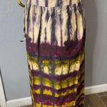 Anthropologie Tiny Heidi Tie-Dye Wrap Maxi Skirt, PP Motif, L Photo 0