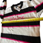 Torrid  Pullover Drop Shoulder Crew Neck Sweater Jet’aime Womens Size Medium NWT Photo 12