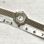 Catherine Malandrino silver tone bling rhinestone watch Photo 4