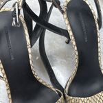 Alexander Wang  Cream‎ Python Ankle Strap Heel - 38.5 Photo 1
